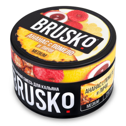 Смесь BRUSKO АНАНАС С ПОМЕЛО И ЛИЧИ (MEDIUM) 250 гр