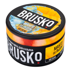 Смесь BRUSKO МАНГО СО ЛЬДОМ (MEDIUM) 250 гр