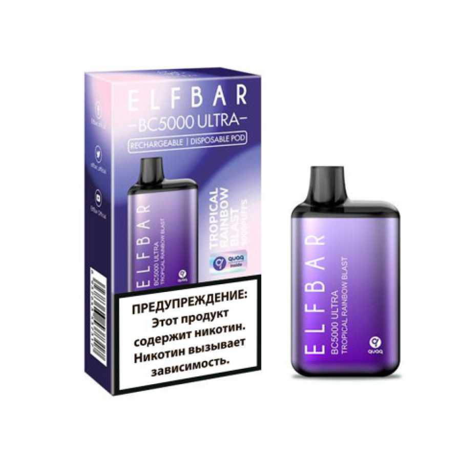 Elfbar BC5000 (Тропические фруктовые конфеты), 5000 тяг