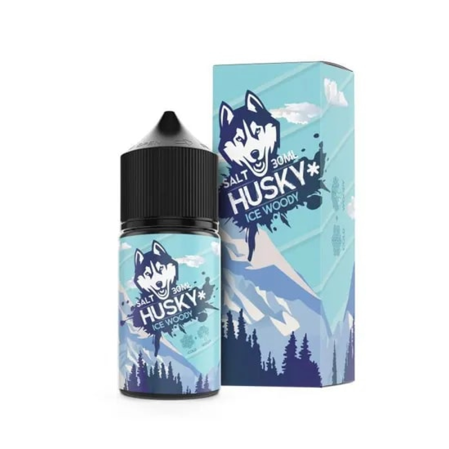Жидкость Husky salt Malaysian series Ice woody (Хвоя холодок) (30 мл, 20 мг/мл)
