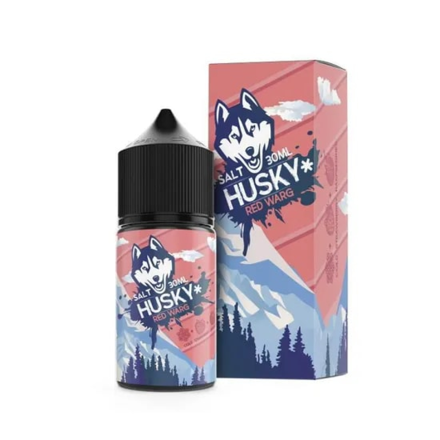 Жидкость Husky salt Malaysian series Red warg (Холодок малина клубника) (30 мл, 20 мг/мл)