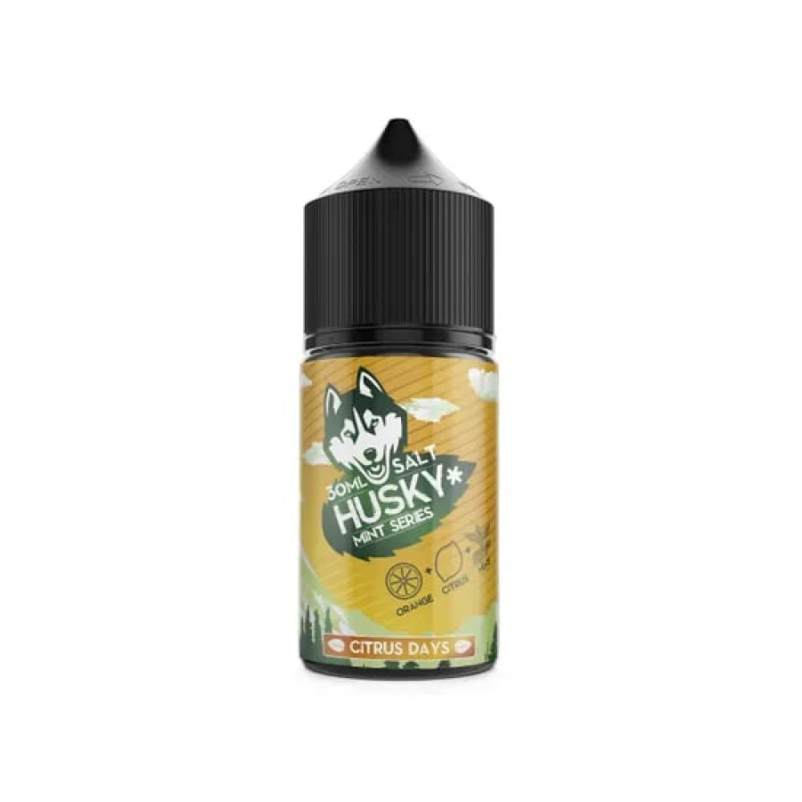 Жидкость Husky salt Mint series Citrus Days (Мороженное апельсин мята) (30 мл, 20 мг/мл)