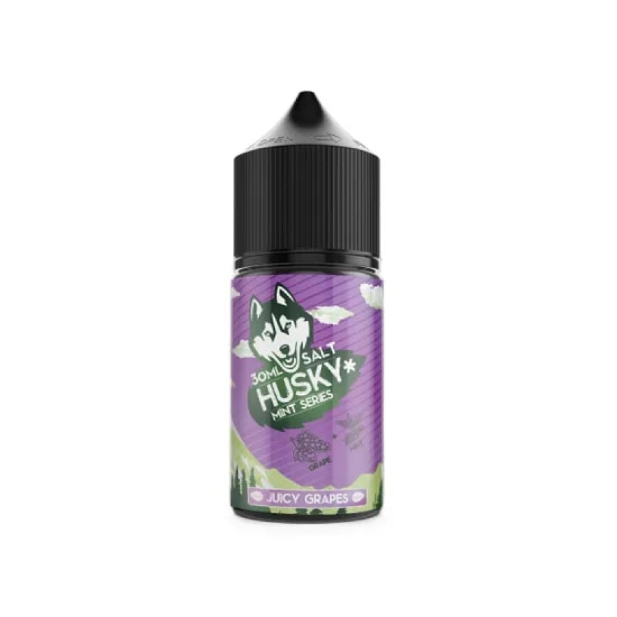 Жидкость Husky salt Mint series Juicy Grapes (Виноград холодок) (30 мл, 20 мг/мл)