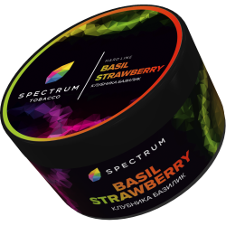 Табак Spectrum Hard BasilStrawberry 200 грамм