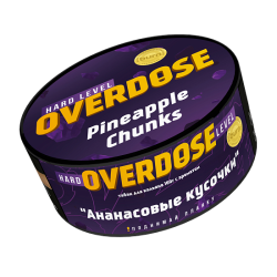 Табак Overdose Pineapple Chunks (Ананасовые кусочки) 100 гр