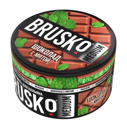 Смесь Brusko Шоколад с мятой 250 гр