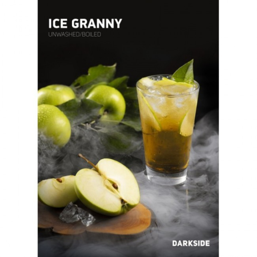 Табак Darkside Core Ice Granny (Ледяное Зеленое Яблоко) 250 гр