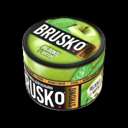 Смесь Brusko Strong яблоко с мятой  50 гр