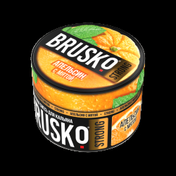 Смесь Brusko Strong апельсин с мятой  50 гр