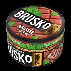 Смесь Brusko Strong шоколад с мятой  250 гр