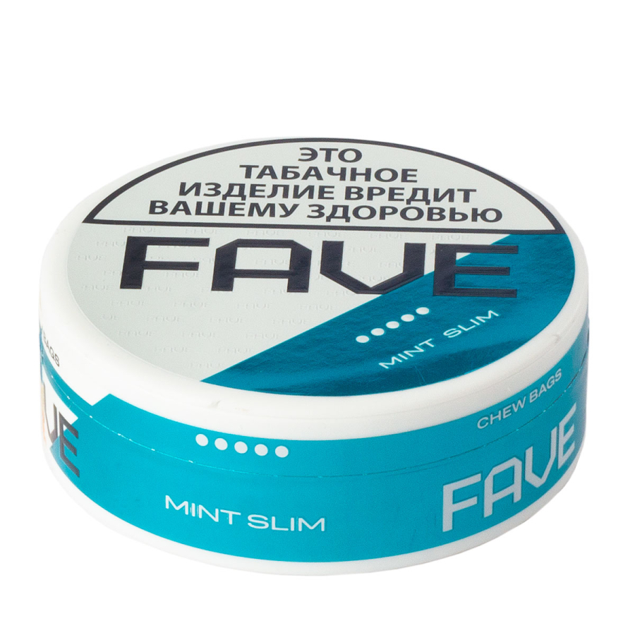Жевательный табак Fave Mint Slim Chew Bags() 10 грамм
