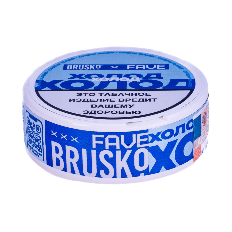 Жевательный табак «Brusko X Fave», Холод,  10 грамм