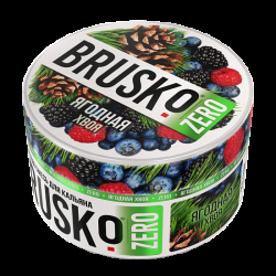 Смесь Brusko Ягодная Хвоя (Zero)  250 гр