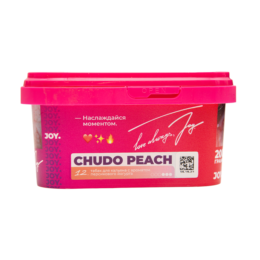 Табак JOY Chudo Peach 200 грамм
