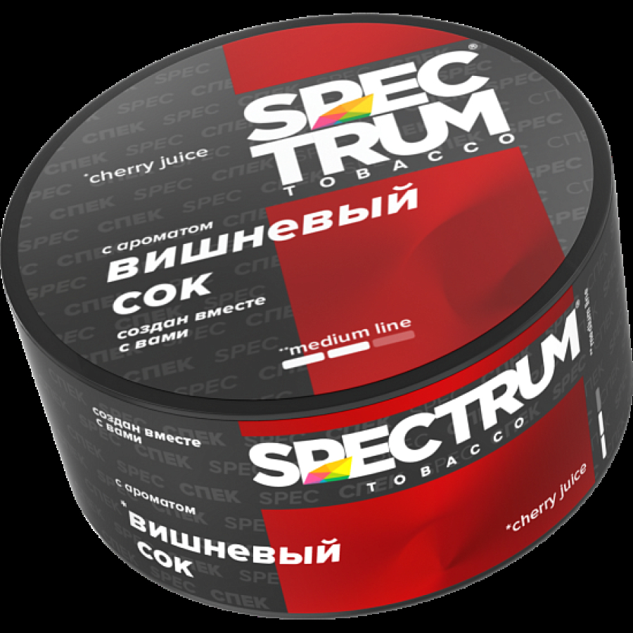 Табак Spectrum Medium Line Cherry Juice 25 грамм