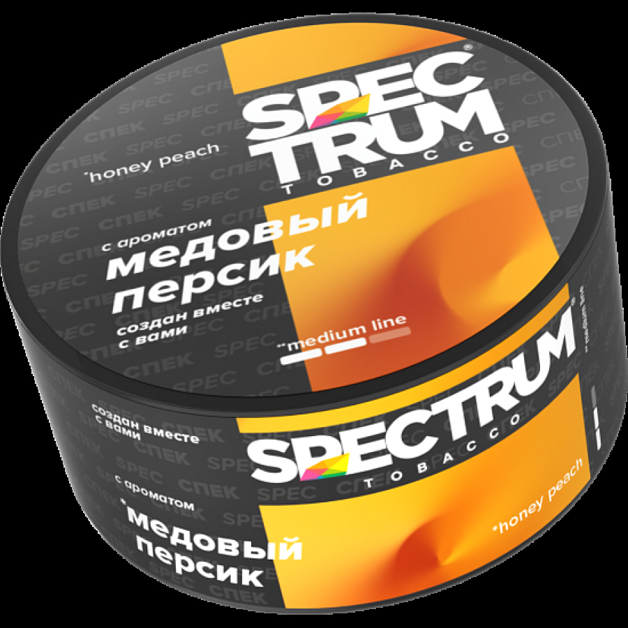 Табак Spectrum Medium Line Honey Peach 25 грамм