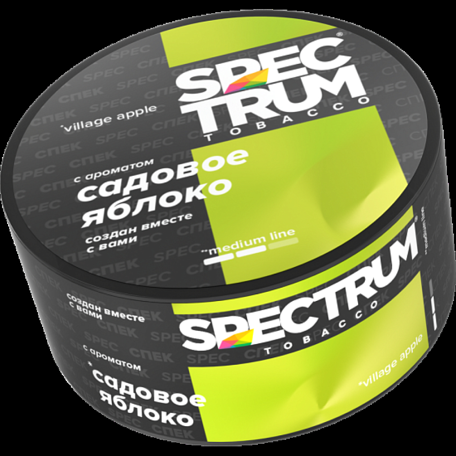 Табак Spectrum Medium Line Village Apple 25 грамм