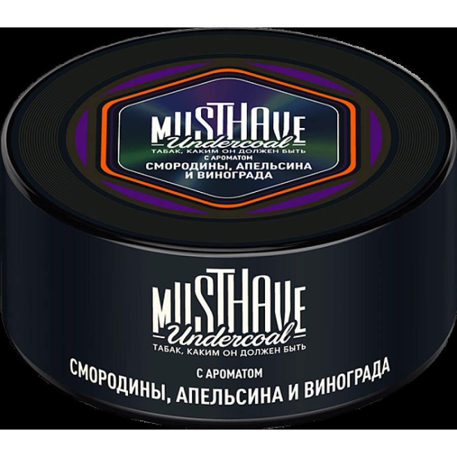 Табак Must have С Ароматом Смородины Апельсина И Винограда 125 грамм