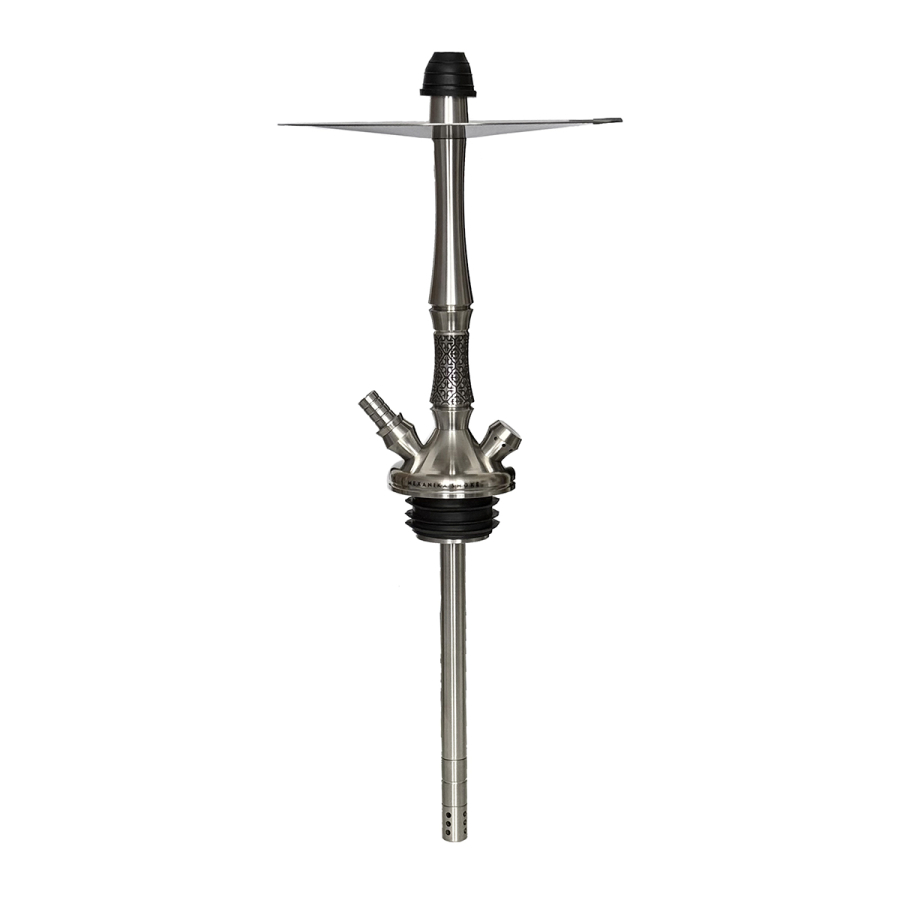 Кальян Mexanika Smoke Mini Mashrabya Стальной С Гравировкой