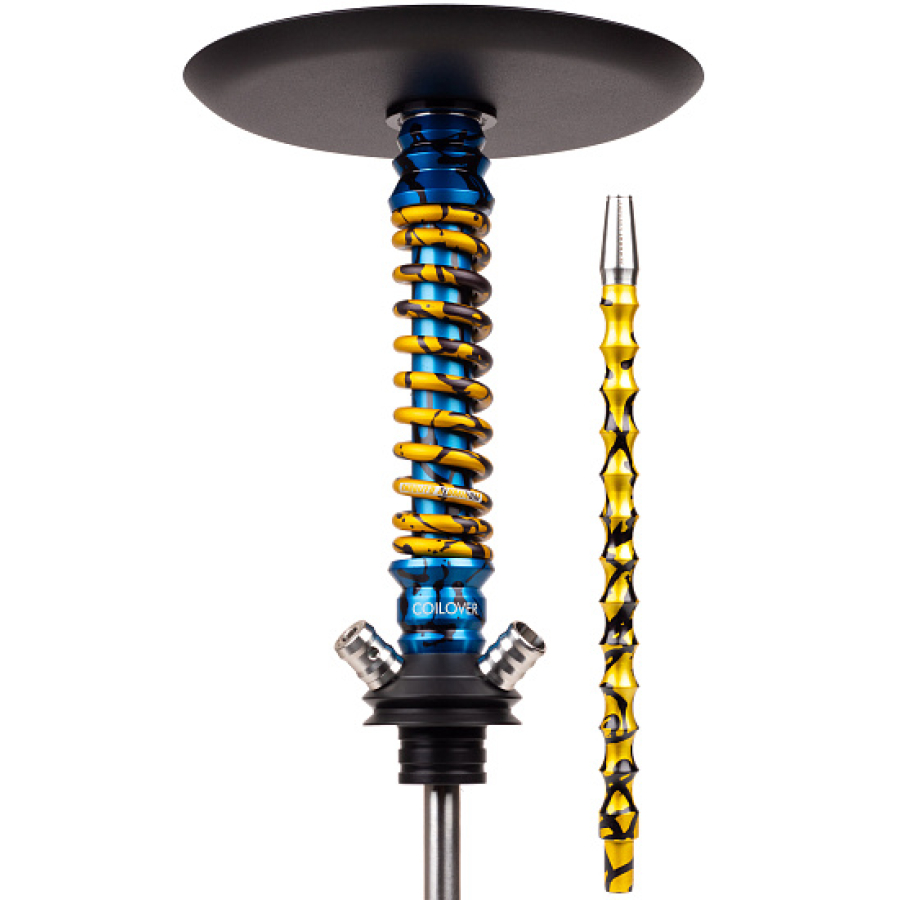 Кальян Mamay Customs Coilovers Mini Special Anod Blue Splash Gold