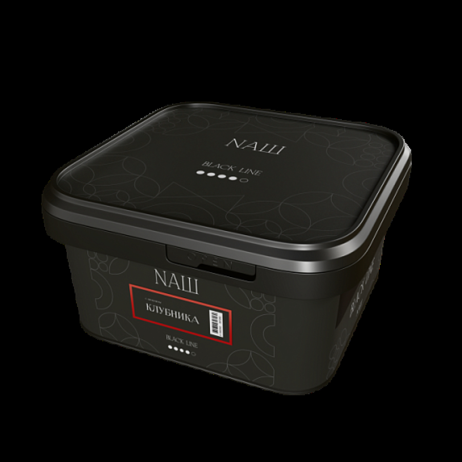 Табак Nаш Black Клубника 200 грамм