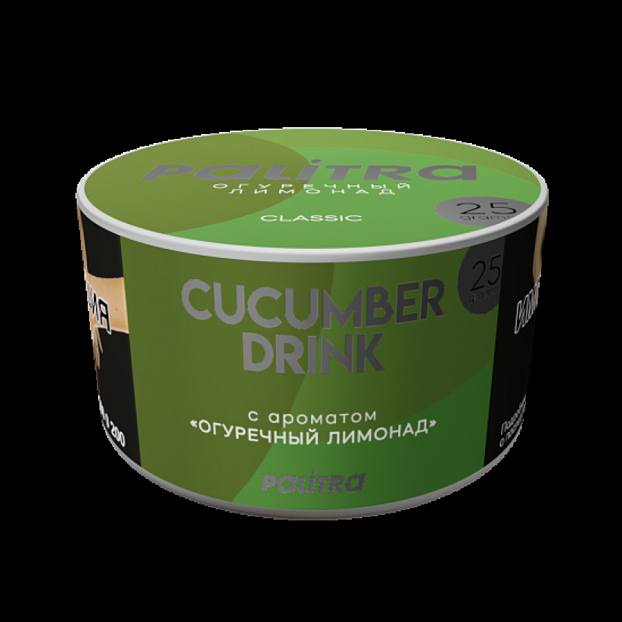 Табак Palitra Cucumber Drink Огуречный Лимонад 25 грамм