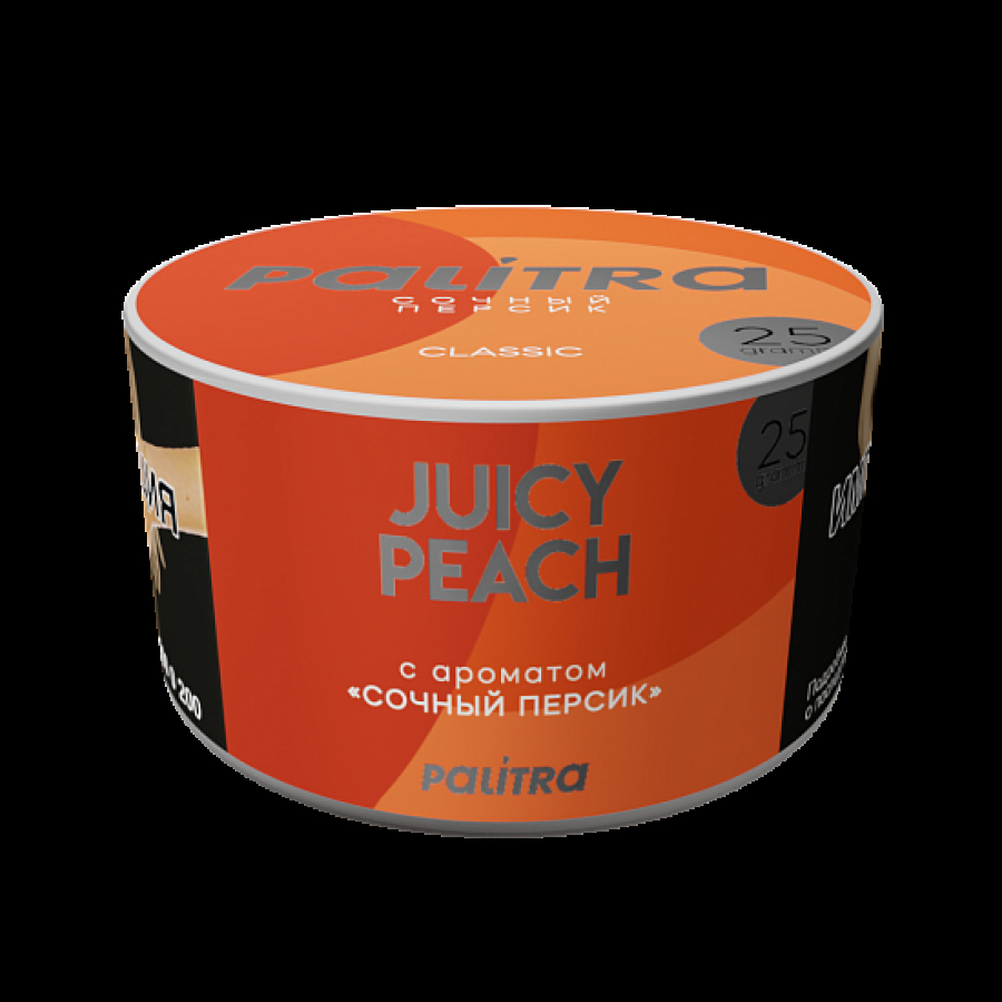 Табак Palitra Juicy Peach Сочный Персик 25 грамм