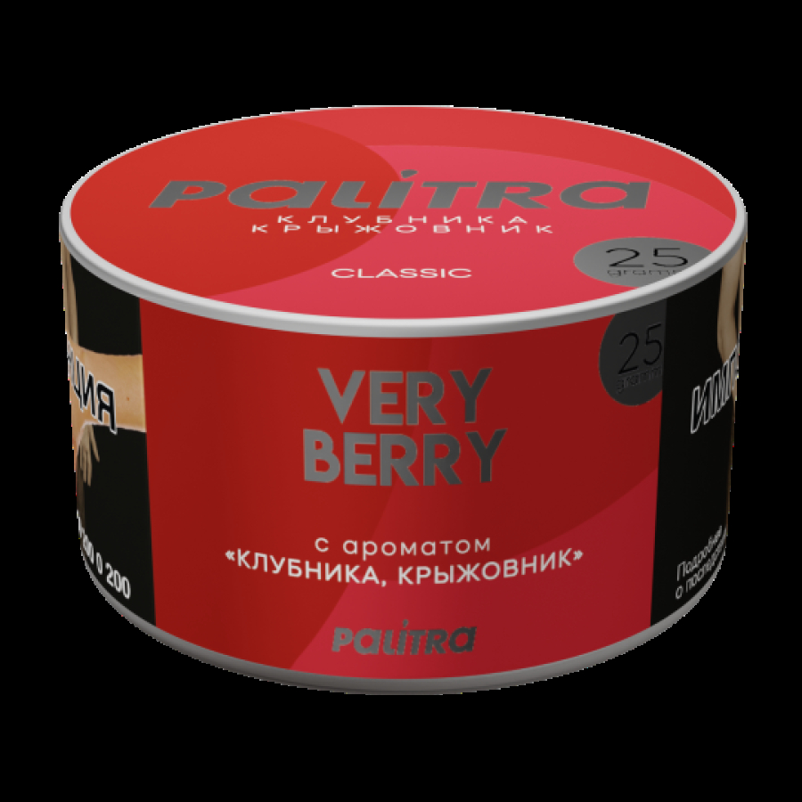Табак Palitra Very Berry Клубника Крыжовник 25 грамм