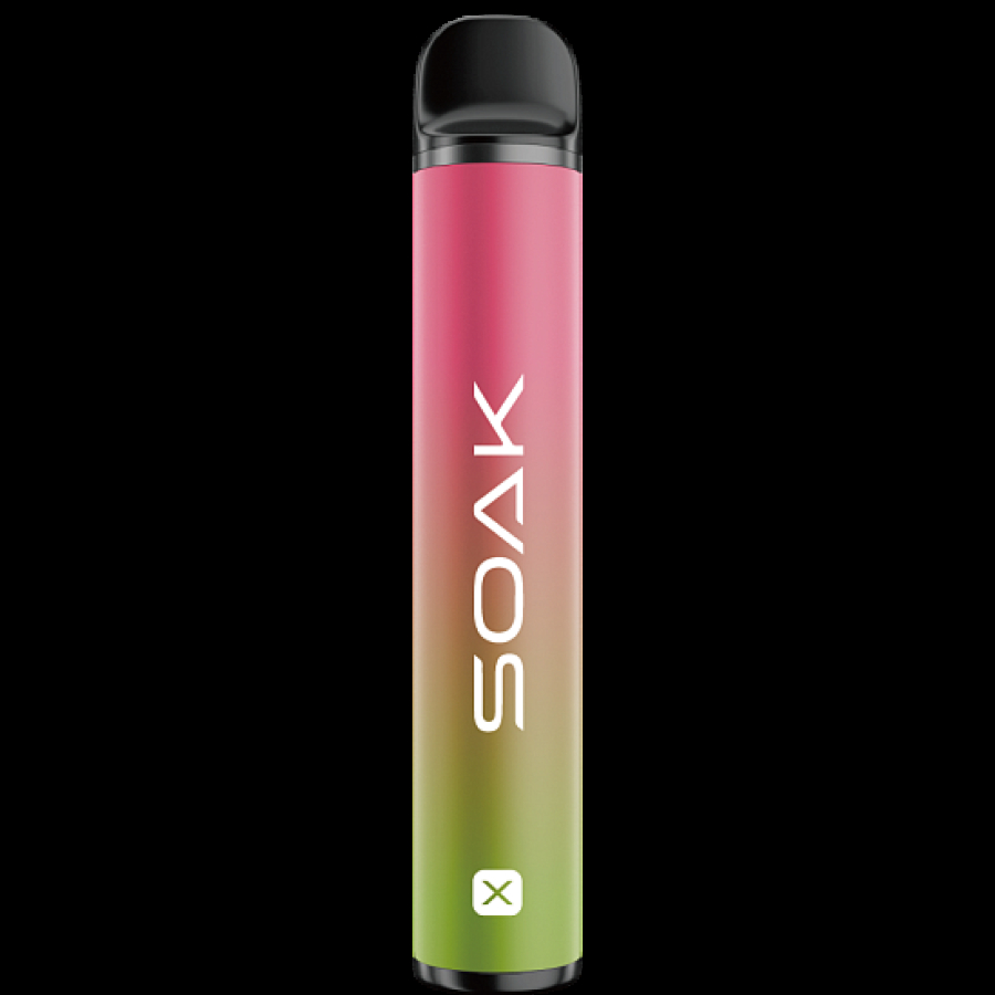 Электронка Soak X Raspberry Soda Малиновая Газировка 2200 затяжек