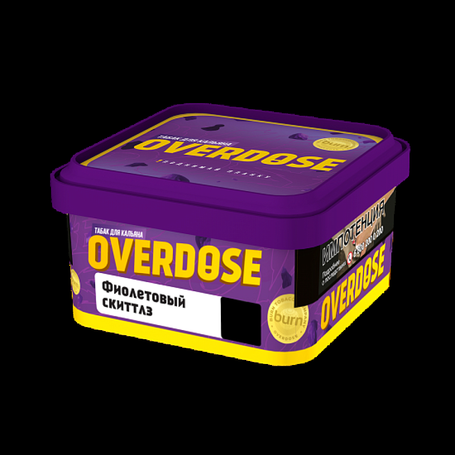 Табак Overdose Фиолетовый Скиттлз 200 грамм