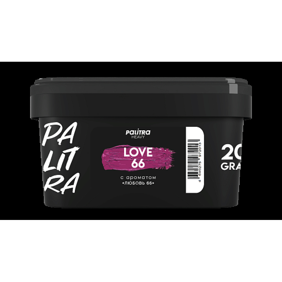 Табак Palitra Heavy Любовь 66 Love 66 200 грамм