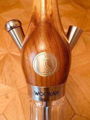 Металлический логотип Wookah